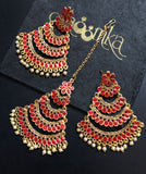 Layered Earring with Mantika