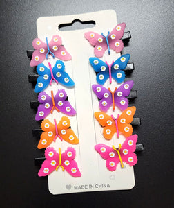Butterfly Hairclip Sets